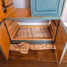 Solid wood TV cabinet - Photo 4