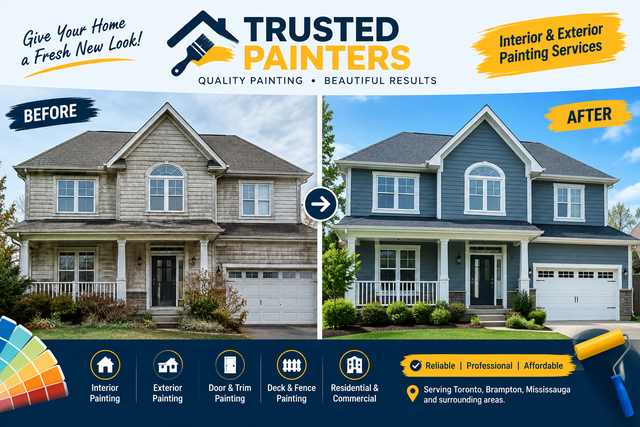 Commercial painters & house painters
