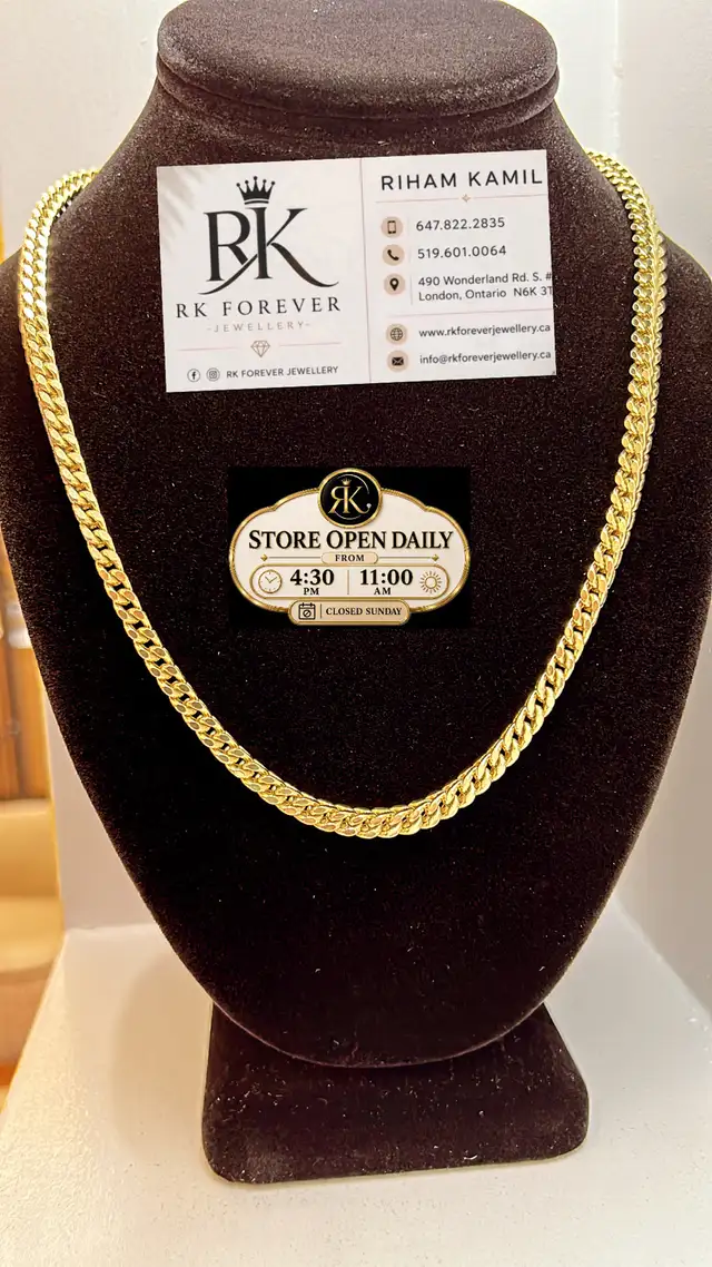 10K yellow Gold Franco Chain # R 72