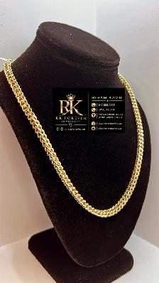 10K yellow Gold Franco Chain # R 72 - Photo 2