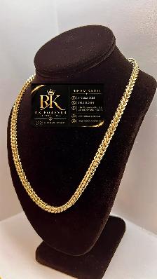 10K yellow Gold Franco Chain # R 72 - Photo 3