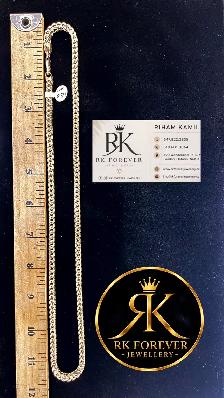 10K yellow Gold Franco Chain # R 72 - Photo 6