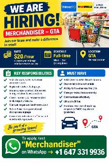 Retail Merchandiser – GTA (Hourly   mileage) - Photo 3