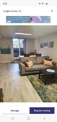 Stunning 2 bedroom for rent!