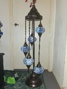 Beautiful Handmade Turkish Floor Lamp.