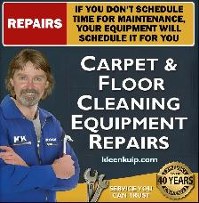 Carpet and Floor Cleaning Machine Repairs, Parts & Maintenance