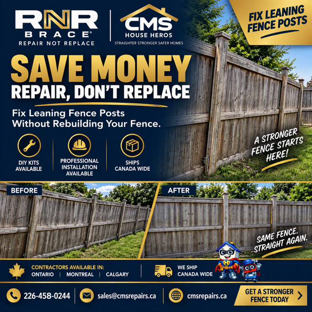 Fence Post Repairs