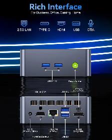 GMKtec M3 Mini PC – 12th Gen Intel Core i9|16G RAM|512G SSD - Photo 2
