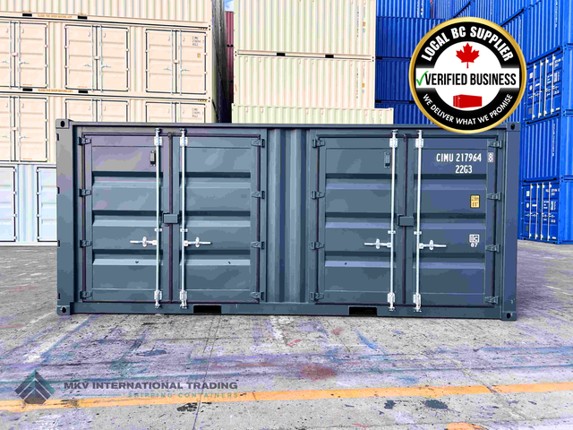 20ft New Sea Can Shipping Container with Multiple Cargo Doors