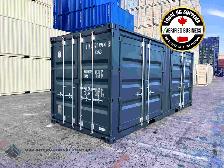 20ft New Sea Can Shipping Container with Multiple Cargo Doors - Photo 2