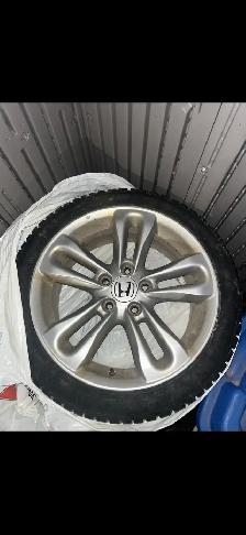 8th gen Civic Si (17") OEM wheels on winter tires