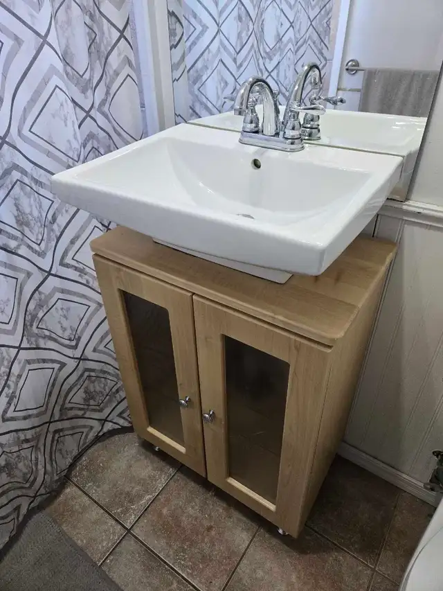 vanité   robinet   lavabo