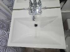 vanité   robinet   lavabo - Photo 3