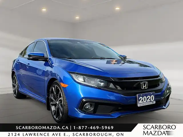 2020 Honda Civic Sedan Sport LANE ASSIST| BACK UP CAMERA| HEATED