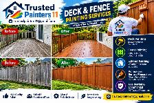 House painters deck and fence repaint