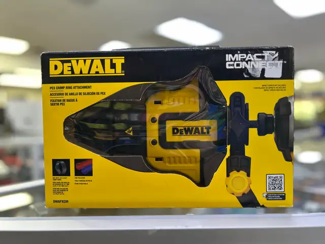 Dewalt DWAPXCIR Pex Crimp Ring Attachment New in Box