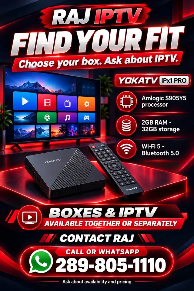 ÎPTV Subscriptions — Plans & Device Compatibility | Raj