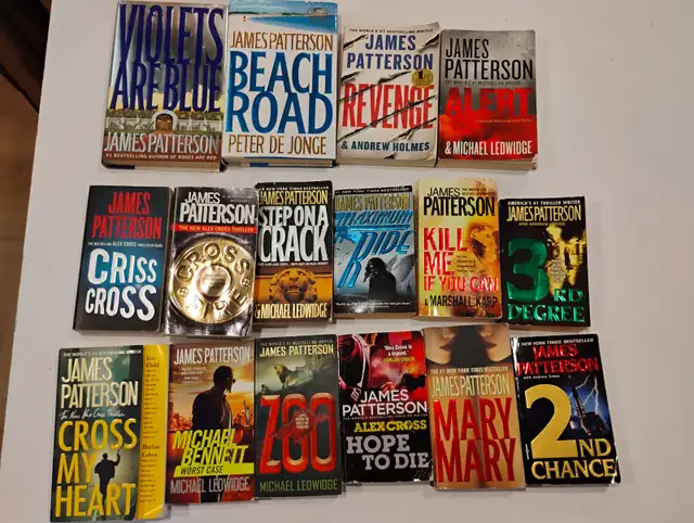 JAMES PATTERSON THRILLERS