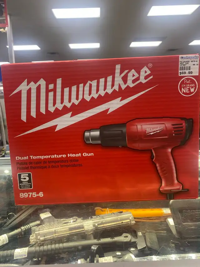 Milwaukee 8975-6 Heat Gun @ Cashopolis!!