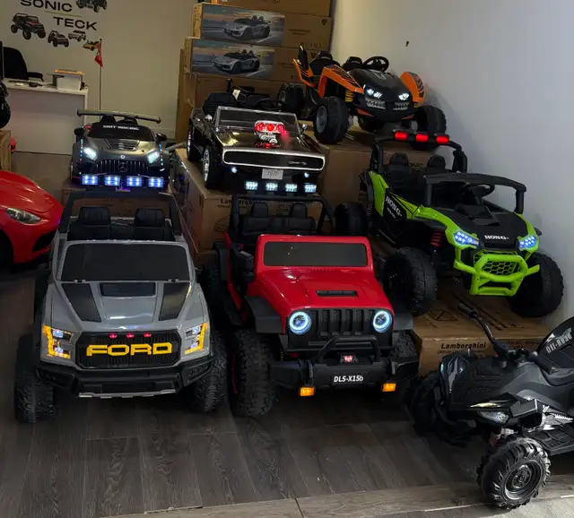 SEASON CLEARANCE 12V FROM $179 24V FROM $299 KIDS CARS