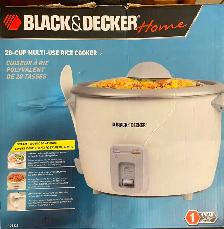 Black & Decker 28-Cup Multi-Use Rice Cooker