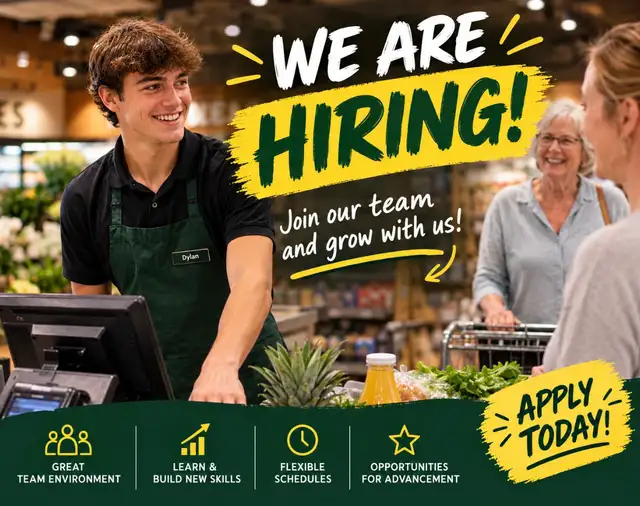 HIRING - Retail associate (Convenience store)