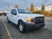 2019 Ford F-150 XL 4X4 6.5' SUPERCAB-CAP-LADDER RACKS-BED SLIDE