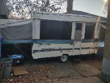 Fishing, camping trailer works perfectly!!