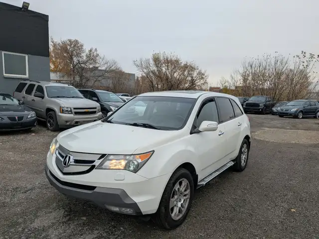 2009 Acura MDX AWD One Owner Vehicle Leather Sunroof 7 Passenger