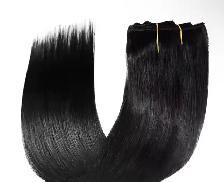 100% Human Hair Clip in Hair Extensions - Photo 7