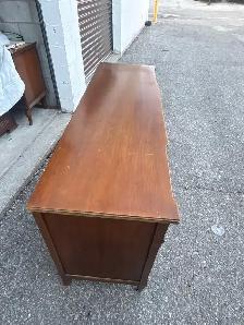 Free delivery used Vintage wooden sideboard - Photo 3