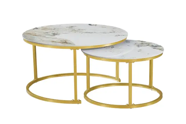 Marble Nesting Coffee Tables
