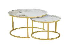 Marble Nesting Coffee Tables