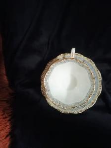 Vintage Tea Cup & Saucer. The Silver Birch pattern 1940's -50's - Photo 8