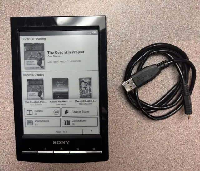 Sony eReader . MODEL PRS-T1