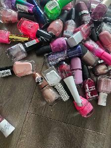 Mixed Brand Nail Polish Lot - Essie, Sally Hansen, Revlon - Photo 2
