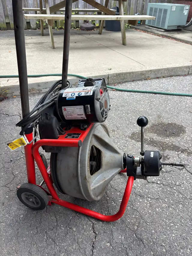 K-400 Drain machine for sale!