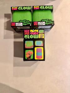 Authentic NeeDoh Nice Cube GLOW – NEW – Glow in the Dark - Photo 8