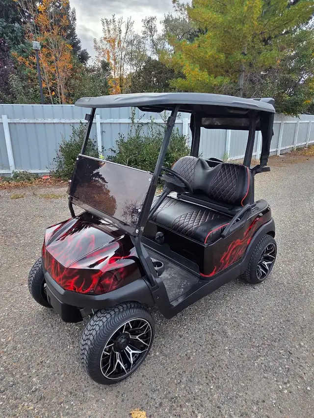 Custom EFI Gas Golf Cart