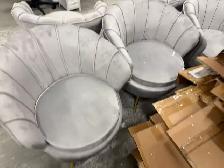 Brand New Velvet Accent Chair with Gold Legs Special $149