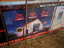 HK Hills Heavy Duty Shelter 40x80