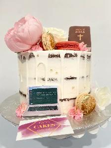 Floral Cakes , computer cake theme , bible cake theme - Photo 8