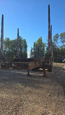 2016 Manac Reverse Super B log trailers. - Photo 3