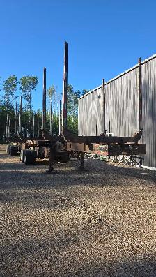 2016 Manac Reverse Super B log trailers. - Photo 4