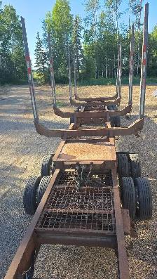 2016 Manac Reverse Super B log trailers. - Photo 5