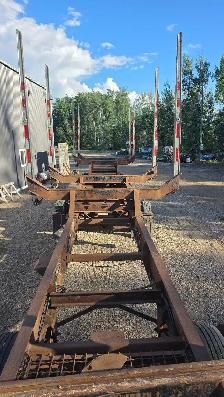 2016 Manac Reverse Super B log trailers. - Photo 6