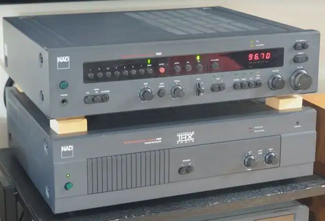NAD 1600 Preamp and NAD 2400 Amplifier