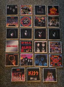 Ceramic Kiss Coasters