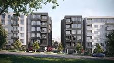 Brand New one bedroom and Den over 560sq ft