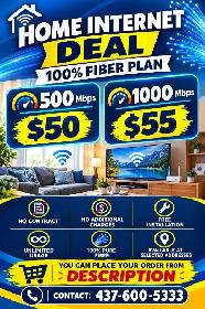 100% Fiber Home Internet | Unlimited Data
